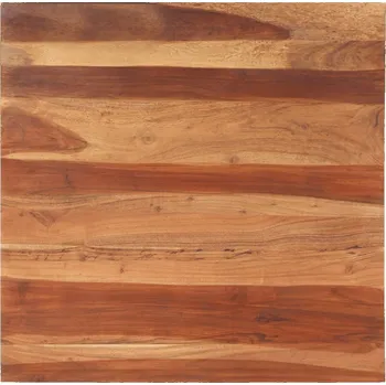 Psací stůl OMAXI Stolní deska masivní akáciové dřevo 25–27 mm 80 x 80 cm 793467