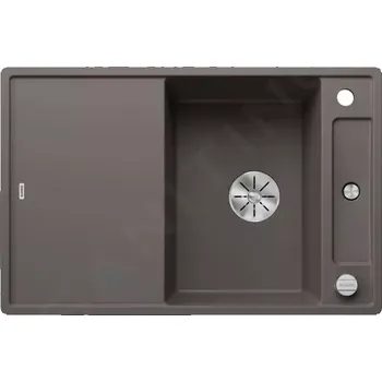 Granitový dřez Blanco Axia III 45 Silgranitový dřez, 78x51 cm, s příslušenstvím, InFino, šedá, 527219