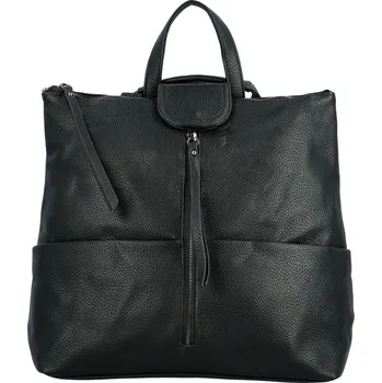 Městský batoh Dámský kabelko/batoh černý - MaxFly Riava černá