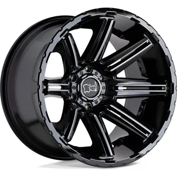 Alu kolo Black Rhino rampage disk 20x12 8x165.1 125.1 et-44, gloss black