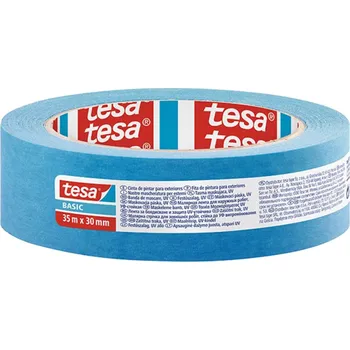 Tesa Páska maskovací venkovní Basic UV modrá, 35m x 30mm