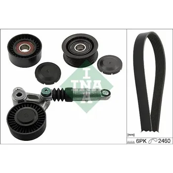 Sada žebrovaných klínových řemenů Schaeffler INA 529 0075 10