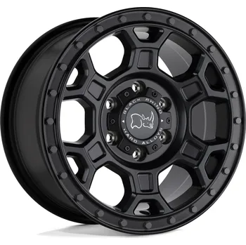 Alu kolo Black Rhino midhill disk 16x8 6x130 84.1 et45, matte black