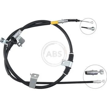 Lanko parkovací brzdy Tažné lanko, parkovací brzda A.B.S. K17635