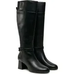 Geox Kozačky Walk Pleasure 55D D46XBD 00043 C9999 Černá 38