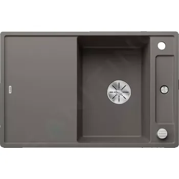 Granitový dřez Blanco Axia III 45 Silgranitový dřez, 78x51 cm, s příslušenstvím, InFino, šedá, 527218