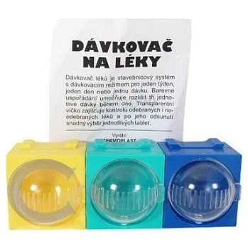 Dávkovač léků Dávkovač léků - 1den