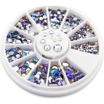 Štrasové kamínky RAINBOW mix