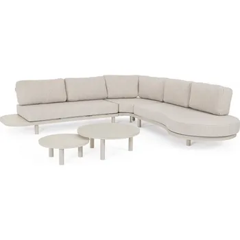 Pohovka BIZZOTTO Zahradní set pohovky a konferenčních stolků HERCULES béžový