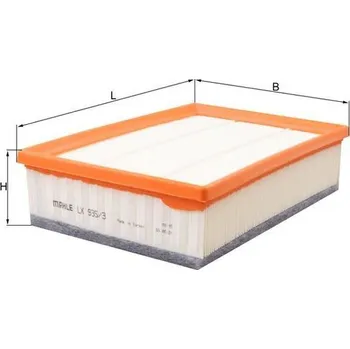 Vzduchový filtr Vzduchový filtr KNECHT LX 935/3