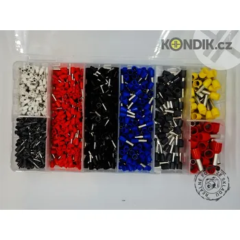 Šroubovák Sada izolovaných dutinek 1200ks