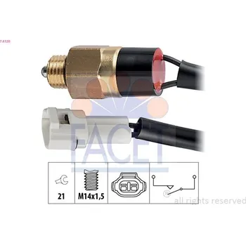 Spínač, světlo zpátečky FACET 7.6120