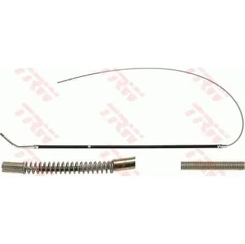 Lanko parkovací brzdy Tažné lanko, parkovací brzda TRW GCH1680