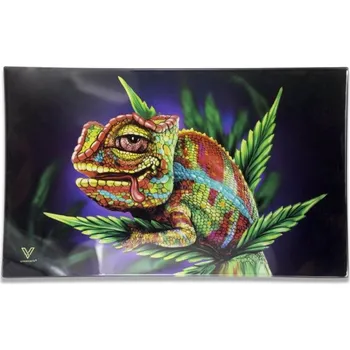 V-Syndicate Velký skleněný podklad V Syndicate Chameleon