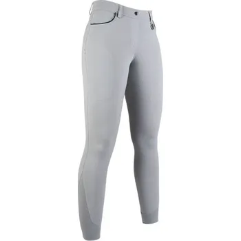 Jezdecké kalhoty HKM Rajtky Equilibrio HKM, s gripem, dámské, light grey 44