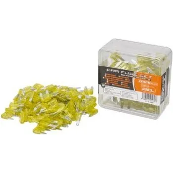 Autopojistky Pojistky nožové MINI 20A 100 ks