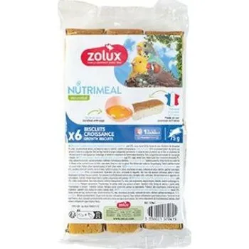 Krmivo pro ptáka Poch. NUTRIMEAL Cookies exoti domestic 6ks Zolux