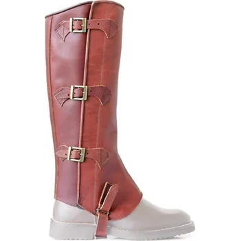 Chapsy Umbria Equitazione Minichapsy kožené Maremmano Umbria Equitazione, hnědé L