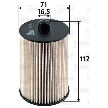 Palivový filtr Palivový filtr VALEO 587930