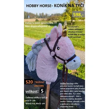 Hobby horsing Hobby horse - koník na tyči -S20