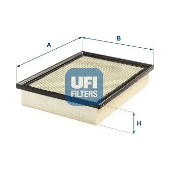Vzduchový filtr Vzduchový filtr UFI 30.B86.00