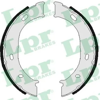 Brzdová čelist Sada brzdových čelistí, parkovací brzda LPR 07960