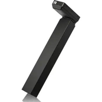 Příslušenství pro plot Robustní stolový sloupek Linak DL21 PLUS + Barva podnože: šedá příplatek za pár, se zvětšeným profilem 60x90 mm