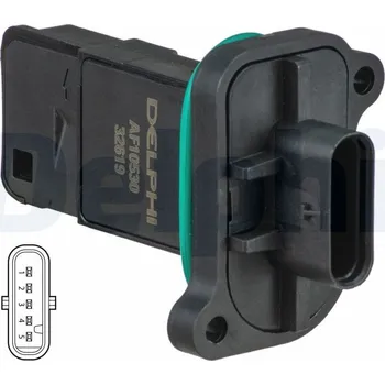 Čidlo automobilu Snímač množství protékajícího vzduchu DELPHI AF10530-12B1