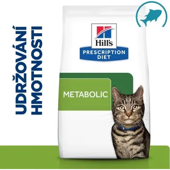 Pro kočku Hill's PD Cat Metabolic Obesity & Weight Loss Tuna 1,5kg + CashBack 21 Kč