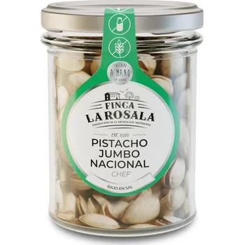 Finca La Rosala Solené pistácie Jumbo se skořápkou sklo 90G