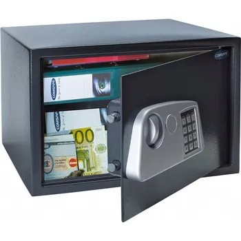 Trezor Rottner Nábytkový sejf SPEEDY 2 antracit + Dřevěná designová ozdoba střední velikost