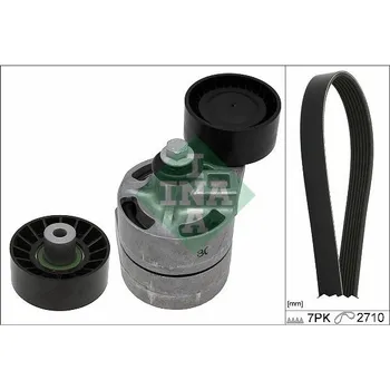 Sada žebrovaných klínových řemenů Schaeffler INA 529 0388 10