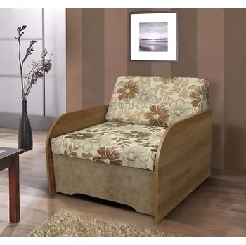 Křeslo Rozkládací křeslo Kája - Rozkládací křeslo s úložným prostorem