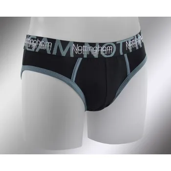 Boxerky Pánské slipy 14841 NOTTINGHAM Velikost: M (5) vel. 50, Barva: nero