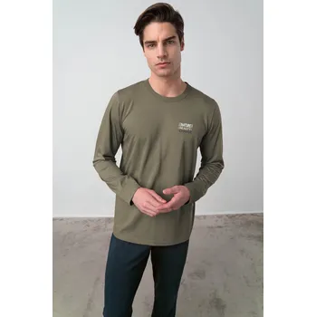 Pánská mikina Tepláková souprava Vamp Olive Dusty - Fleece Mikina, olive dusty XL i512_21908_641_5