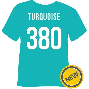 Polep vozidla Tubitherm Flock 380 turquoise š. 0.5m