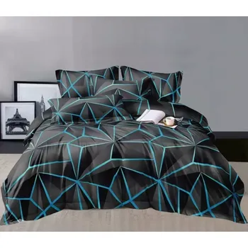 Povlečení NOVINKA 2025 ! EXKLUZIVNÍ POVLEČENÍ TALODE NA FRANCOUZSKOU PŘIKRÝVKU 200x220 / 70x90cm - PENELOPÉ TYRKYS