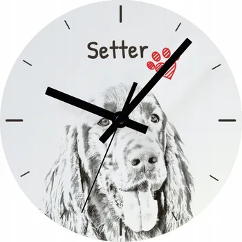 Hodiny Nástěnné hodiny Art-Dog bílé 20 cm