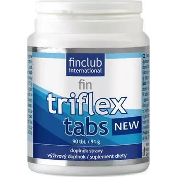 Přírodní produkt Fin TRIFLEXTABS NEW- kloubní aparát, 90 tablet (Pro dobrý pocit z pohybu (glukosamin, chondroitin, OptiMSM®), DO VYPRODÁNÍ)