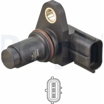 Čidlo automobilu Snímač, poloha vačkového hřídele DELPHI SS12311-12B1