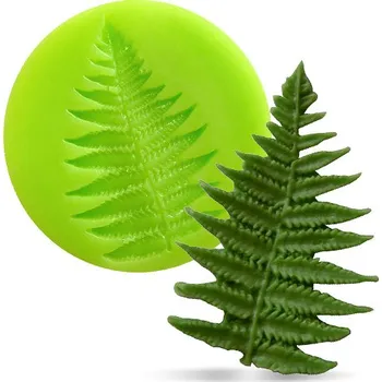 Přisada na vaření a pečení Silikonová formička list kapradí