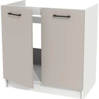 Kuchyňská skříňka Spodní kuchyňská skříňka pod dřez 80 cm Kašmír, pro sestavy