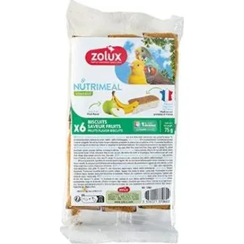 Krmivo pro ptáka Poch. NUTRIMEAL Cookies exoti ovoce 6ks Zolux