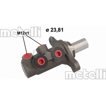 Brzdový válec Hlavní brzdový válec METELLI 05-1136