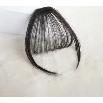 Paruka Letní lehká ofina pro přirozený vzhled | paruka - černý