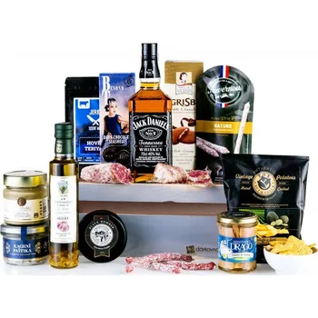 Dárkový potravinový koš Dárkový koš Grand Gourmet Gentleman's