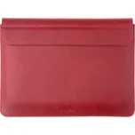 Kožené pouzdro pro Apple MacBook Pro 14", FIXED Oxford, červená