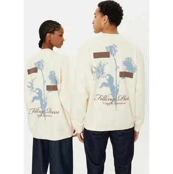 Pánská mikina Filling Pieces Mikina Unisex Gardener 7459985 Écru Regular Fit XS