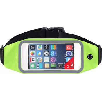 Ledvinka Sportovní ledvinka | pouzdro na mobil do 6 palců - Zelená