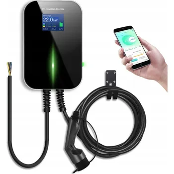 Nabíjecí stanice pro elektromobil Nabíjecí stanice / nabíječka 22kW pro Škoda Enyaq 80X + držák + Aplikace